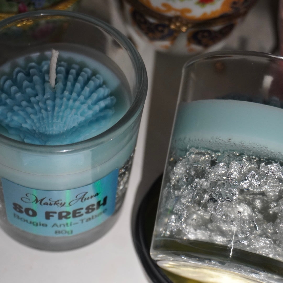 Bougie So Fresh • Senteur Tropical • Bougie Anti-Tabac